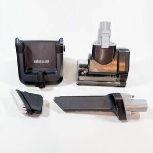 Bissell Pet Hair Eraser Cordless Hand Vac Attachments & Wall Mount Holder Lot